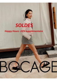 Prospectus Bocage ANNEMASSE : Happy Hours -20% supplémentaire
