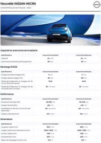 Prospectus Nissan HEROUVILLE ST-CLAIR : Header and Footer