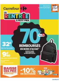 Prospectus Carrefour Drive DAMMARIE LES LYS : LA RENTRÉE À PETIT PRIX