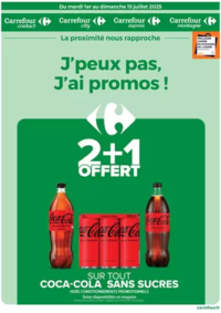 Prospectus Carrefour Drive PLUNERET : J'PEUX PAS, J'AI PROMOS DU 01 AU 13 JUILLET 2025