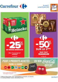 Prospectus Carrefour Drive Colomiers : -50% SUR LE 2ÈME SUR TOUT MAGNUM