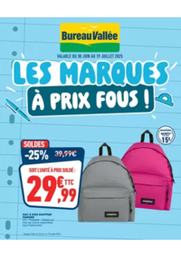 Prospectus Bureau Vallée - Cholet : Les marques à prix fous!