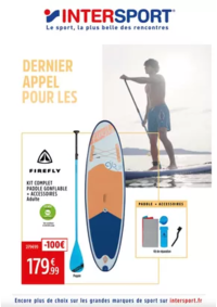 Prospectus Intersport SAINTES : Dernier appel pour les