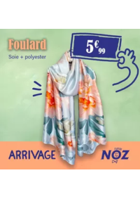 Prospectus NOZ Franqueville-Saint-Pierre : ARRIVAGE Foulard