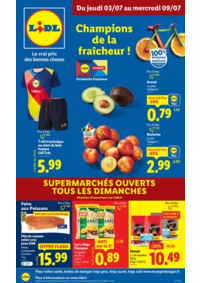 Prospectus Lidl MONETEAU : Faites un max d'économies chez Lidl avec une large sélection de produits en format XXL !