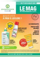 Magazine Eté - Parapharmacie E.Leclerc