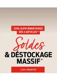 Prospectus Christine Laure ARRAS : -20% supplémentaires dès 3 articles achetés !