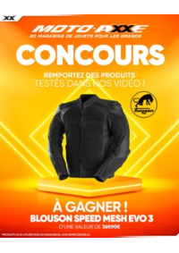 Prospectus Moto Axxe SAINT DIZIER : Alors plutôt que de tout entasser, autant vous en faire profiter !