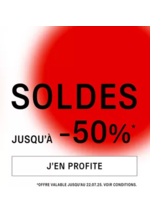 Promos et remises  : SOLDES D'ÉTÉ : JUSQU’À -50%