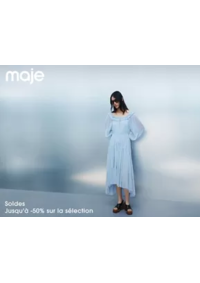Prospectus Maje BORDEAUX : SOLDES jusqu'à -50 %