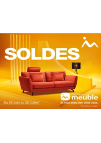 Prospectus Monsieur meuble ORGEVAL : Soldes d'été