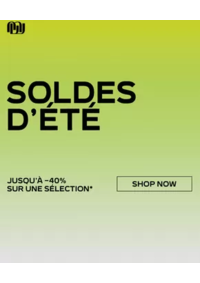Prospectus Minelli Aulnay-sous-Bois : SOLDES D'ETE -40%