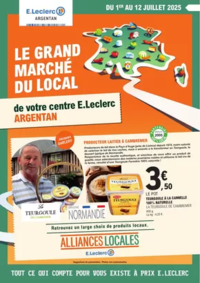 Prospectus E.Leclerc ARGENTAN : alliances locales