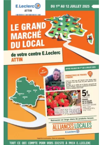 Prospectus E.Leclerc ATTIN : ALLIANCES LOCALES