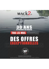 Prospectus Pacific Pêche LIVRY GARGAN : Ce mois-ci découvrez une NOUVELLE sélection de produits de la marque Mack2 à un prix EXCEPTIONNEL !