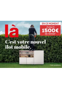 Prospectus cuisinella DUNKERQUE : L'îlot qui suit toutes vos envies, même passagères