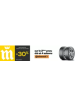 Prospectus Midas : OFFRE -30% SUR LE 2ème PNEU CONTINENTAL