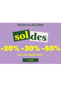 Prospectus Nature & Découvertes PARIS Le Carrousel du Louvre : Soldes