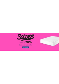Prospectus Le Roi du Matelas Geispolsheim : SOLDES D'ÉTÉ JUSQU'À -70%