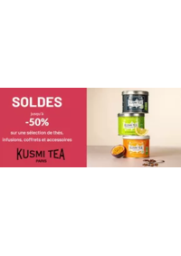 Prospectus Kusmi Tea Nailloux : Soldes Jusqu'à -50%