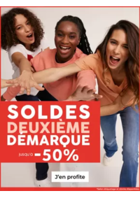 Prospectus CCV Colmar - Houssen : Soldes Deuxième Démarque Jusqu'à -50%