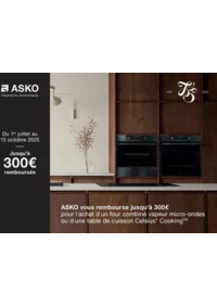 Prospectus Boulanger Libourne : OFFRE ASKO : jusqu'à 300€ remboursés !