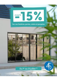 Prospectus Tryba LE HAVRE 133 Quai Georges V : Jusqu’à -15% sur fenêtres, volets, portes et pergolas