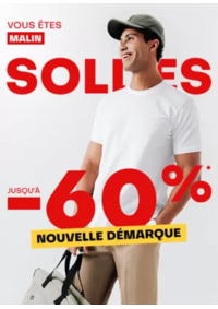 Prospectus Jules GLISY : Soldes Nouvelle démarque jusqu'à -60%