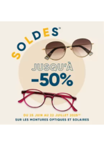 Prospectus Les opticiens mutualistes : Soldes