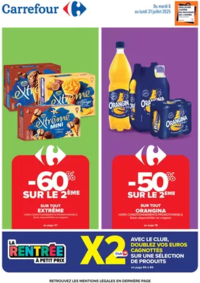 Prospectus Carrefour SALAISE SUR SANNE : -50% SUR LE 2ÈME SUR TOUT EXTRËME