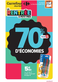 Prospectus Carrefour Market SAINT JULIEN DE CONCELLES : 70% D'ÉCONOMIES