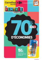 Prospectus Carrefour Drive : 70% D'ÉCONOMIES