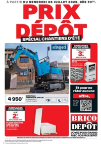 Prospectus Brico Dépôt ALLONNES : Spécial chantiers d'été !