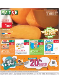 Prospectus Supermarchés Match Arras : VOS PROMOS de l'été