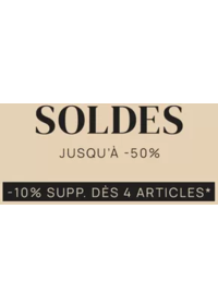 Prospectus Carré blanc Paris VILLEFRANCHE : SOLDES jusqu'à -50 %