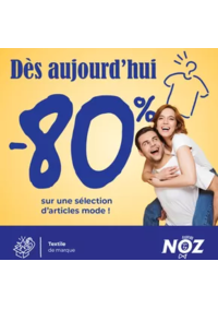 Prospectus NOZ Pamiers : SOLDES Textile de marques