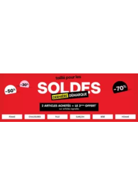 Prospectus Gemo LABEGE : Soldes Jusqu'à -70%