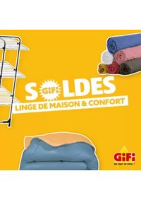 Prospectus Gifi BEAUVAIS : Découvrez notre sélection soldée de linge de maison et accessoires pour un cocon parfait chez vous !