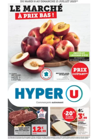 Prospectus Hyper U SAVENAY : Le marché à prix bas!