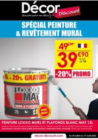 Prospectus Décor Discount Béziers : SPÉCIAL PEINTURE & REVÊTEMENT MURAL