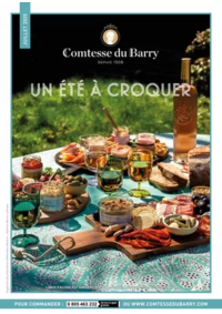 Prospectus Comtesse du Barry Paris 5 Rue Poncelet : Catalogue Juillet 2025