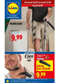 Prospectus Lidl VAULX EN VELIN : Profitez de la vente Parkside chez Lidl, des outils à prix malins pour les bricoleurs !