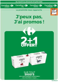 Prospectus Carrefour Express Paris 114 boulevard St Germain : J'PEUX PAS J'AI PROMOS DU 15 AU 27 JUILLET