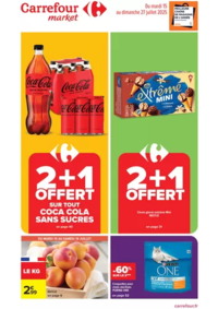 Prospectus Carrefour Market SAINT MARTIN DE FONTENAY : 2+1 OFFERT