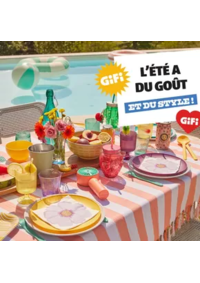 Prospectus Gifi SCHWEIGHOUSE SUR MODER : Bonne humeur, couleurs et saveurs d’été s'invitent à votre table !