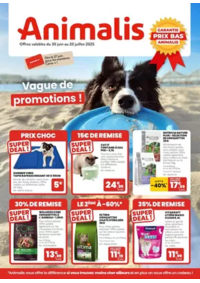 Prospectus Animalis Bois-d'Arcy : Vague de promotion !