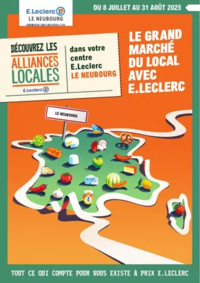 Prospectus E.Leclerc LE NEUBOURG : Alliances locales