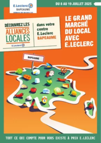 Prospectus E.Leclerc BAPEAUME LES ROUEN : Alliances locales