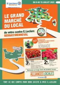 Prospectus E.Leclerc MENNEVAL-BERNAY : Alliances locales