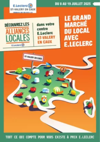 Prospectus E.Leclerc ST-VALERY EN CAUX : Alliances locales